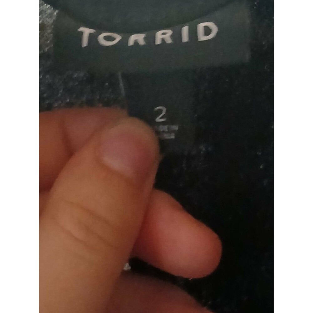 Torrid Ruched Midi Dress - Picture 4 of 4